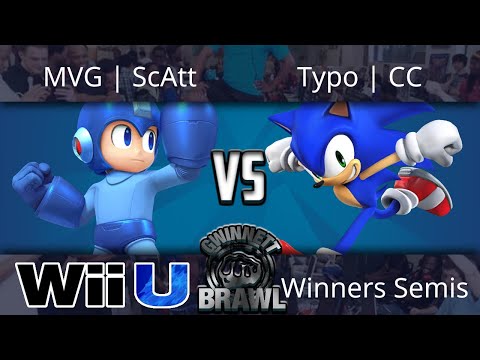 Gwinnet Brawl Sep 2017 - MVG | ScAtt (Megaman) vs Typo | CC (Sonic) - Smash 4 Winners Semis