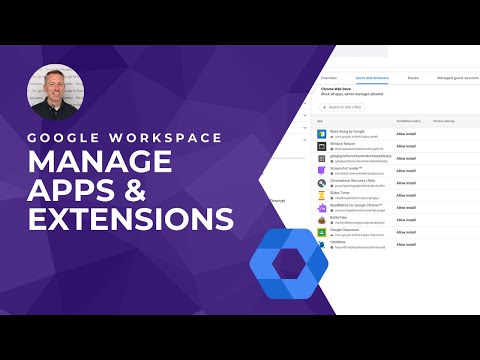 Google Admin Console: Manage Apps & Extensions