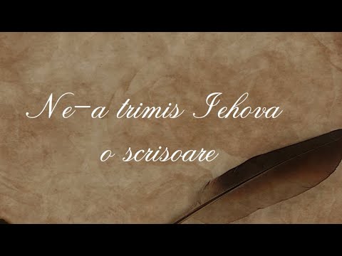 Claudiu Stefan - Ne-a trimis Iehova o scrisoare