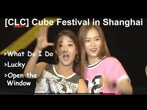 150930 CLC Talk & Performances |Cube Festival in Shanghai| [Links in Description]