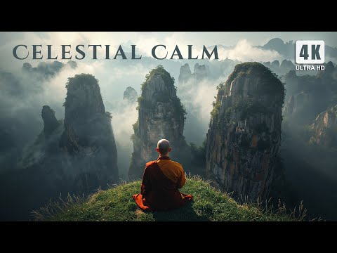 Celestial Calm - Ethereal Ambient Music for Deep Relaxation and Meditation (4K)