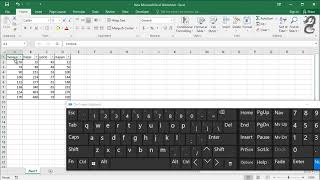 Apply or Remove Filter with Keyboard Shortcuts in Excel: Filter shortcut - Excel