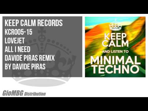 Lovejet - All I Need [Davide Piras Remix] KCR005