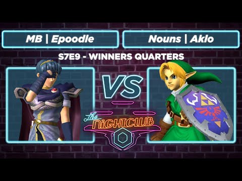 The Nightclub S7E9: MB | Epoodle vs Nouns | Aklo - Winners Quarters SSBM