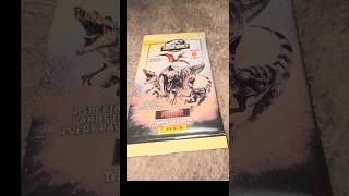 Jurassic world trading card pack #jurassicworld #jurassic #jurassicpark #tradingcards #PackOpening
