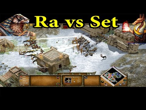 Age Of Mythology Extended Edition Multiplayer Matches Gameplay- Ra(Egypt) Vs Set(Egypt) 1v1