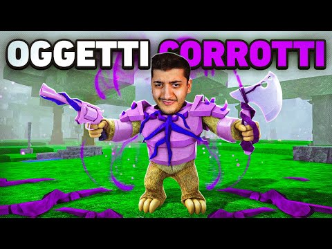 I NUOVI OGGETTI CORROTTI sono FORTISSIMI su 99 NOTTI!! ROBLOX ITA
