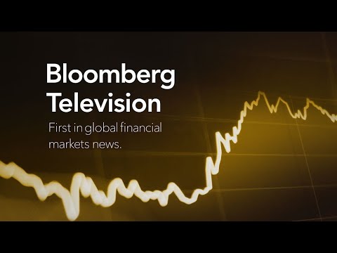 Capture d'écran du flux en direct de la chaîne de télévision Bloomberg