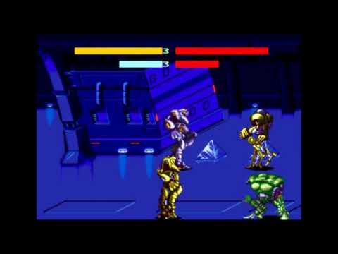 Cyborg Justice / opening intro & auto demo / Sega Genesis 1993