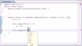 Intermediate Java Tutorial - 19 - Generic Return Types