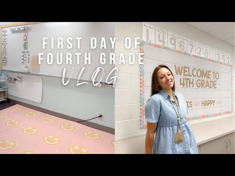 First Day of Fourth Grade: lesson plans, organizing, + more!