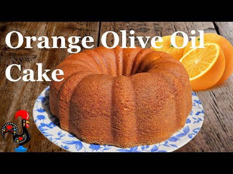 SIMPLE Orange Olive Oil Cake Recipe | Bolo De Laranja
