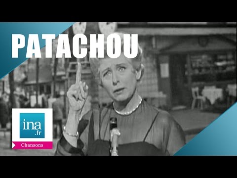 Patachou "Les amoureux des bancs publics" (live officiel) - Archive INA
