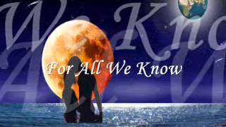 For All We Know - New York Voices