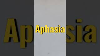 aphasia example