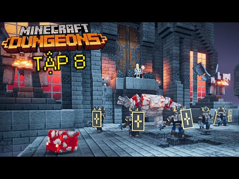 MINECRAFT DUNGEONS |  Episode 8 |  Occupy Castle Of Evil Villager Boss !!