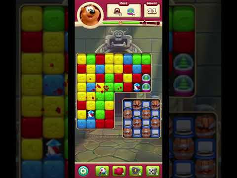 Toon Blast Level 2844 - NO BOOSTERS