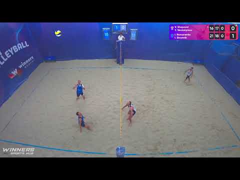 10:30 V. Shapoval / Y. Yevdokymov - I. Romanenko / I. Skrynnik 27.08.2022 | Winners Beach Volleyball