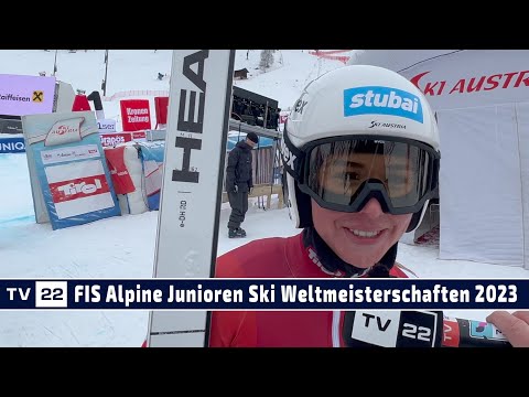 SPORT TV22: Ski WM - die jungen Abfahrtsdamen bei der Alpinen Ski WM in St. Anton 2023