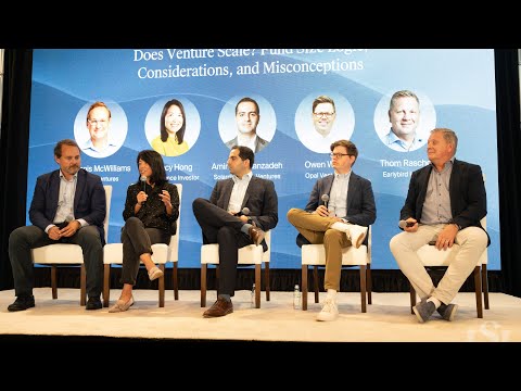 Does Venture Scale? Fund Size Logic, Considerations, and Misconceptions | LSI USA ‘24
