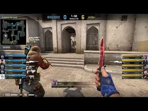 Pov vsm (22/17) CS GO DEMO - DUST2 - 16 MIBR VS 10 BIG (Flashpoint 2 - 21/11/2020)