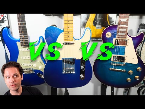 Choosing a guitar: Telecaster VS Stratocaster VS Les Paul