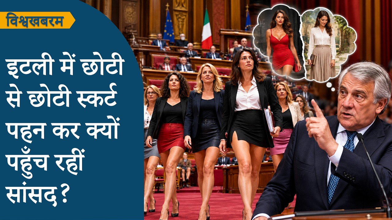 Vishwakhabram: Italy की संसद में Women Politicians ने Mini Skirts पहन कर जताया विरोध, दुनिया हैरान Vishwakhabram: Italy की संसद में Women Politicians ने Mini Skirts पहन कर जताया विरोध, दुनिया हैरान
