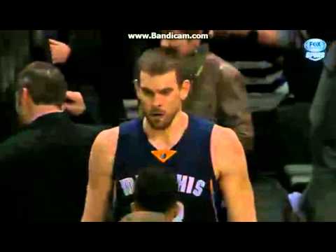 Marc Gasol 逆天三分球!!!!! 追平打進延長賽!!