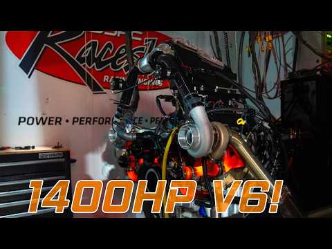 1400HP DYNO RECORD with a Twin Turbo 4.3L V6! All the Dyno Pulls and Deep Dive!