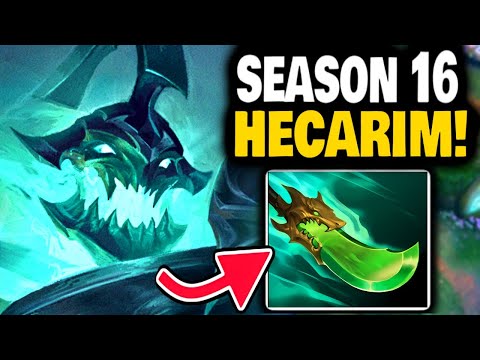 HOW to HECARIM Jungle in SEASON 16!!!