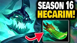 HOW to HECARIM Jungle in SEASON 16!!!