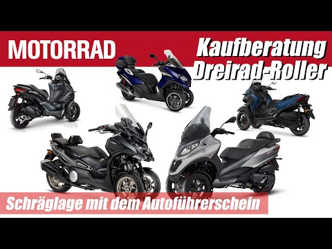 Dreirad-Roller in Deutschland im Überblick: Die Alternative für Autofahrer