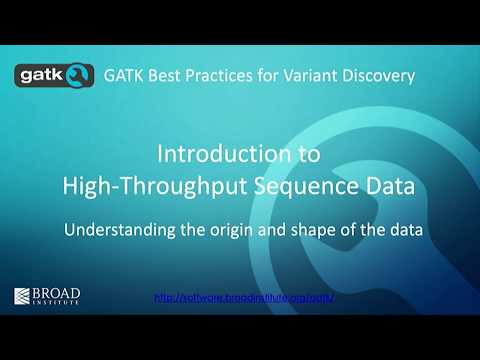 BroadE: GATK - Introduction to High-Throughput Sequencing Data