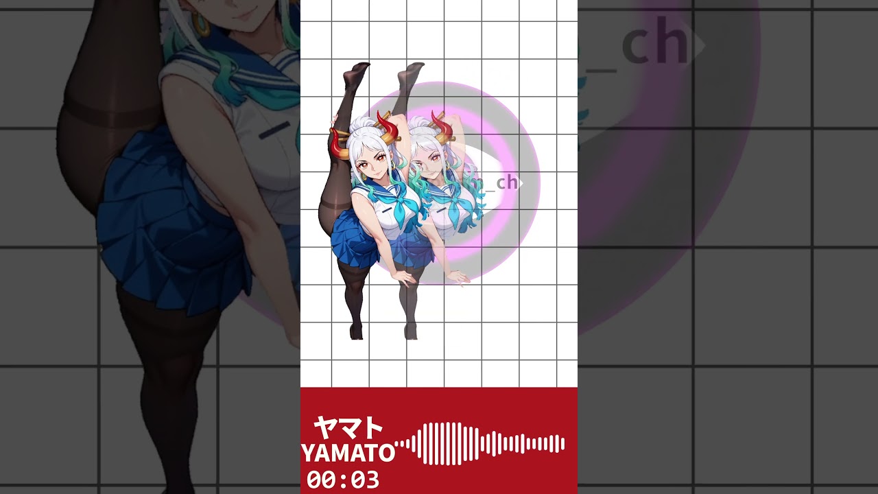 ヤマト | YAMATO【AKAGE meme  X  ワンピース】  #赤毛ミーム #アカゲ  #アカゲミーム #Akage #AkageMeme #onepiece