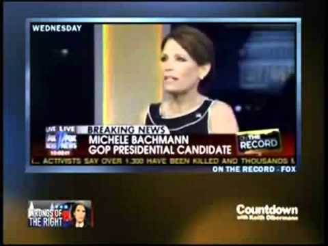 Michele Bachmann Mispronouncing "Chutzpah"