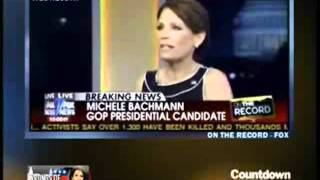 Michele Bachmann Mispronouncing "Chutzpah"