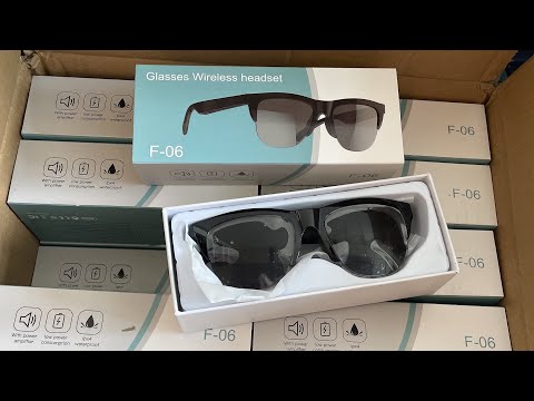 Wireless bluetooth sunglasses headset headphones speaker