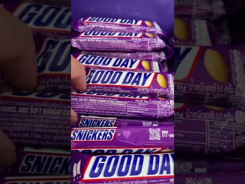 Snickers cute packaging #asmrsounds