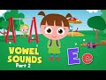 Best Learning Videos For Toddlers Vowel Sounds Letter E Preschool ABC Phonics Letter Sounds