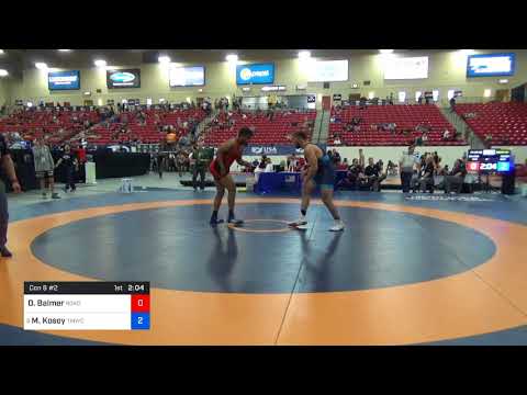 2018 Marine Corps US Open/Senior Men's Freestyle 125 Con 8 #2 - Dominic Balmer (Road) Vs. Michael