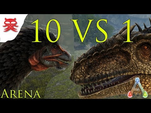 Langfingre vs Giga - Ark Arena - Dansk Ark Survival Evolved