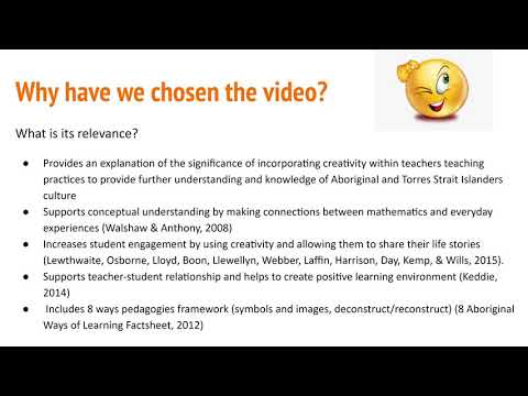 Aboriginal & Culturally Responsive Pedagogies (Assignment 2, group presentation)