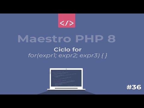 Maestro PHP 8 - Il ciclo for #36