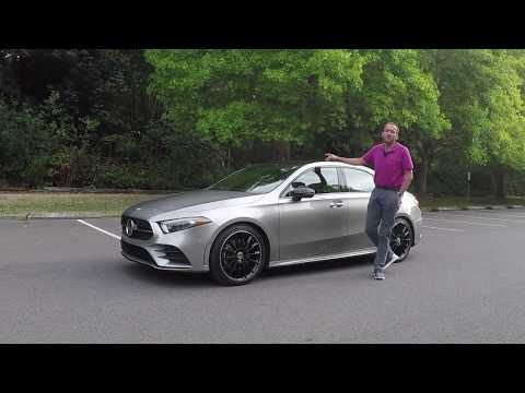2019 Mercedes A-Klasse Limousine A-Class Sedan: First Test Drive Video Review