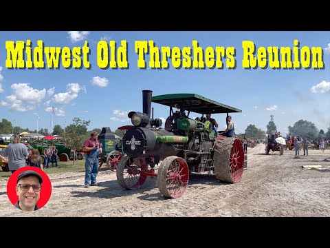 Tractor Parade  😎 Midwest old Threshers Reunion Mount Pleasant Iowa 😃 #tractor #tractorvideo