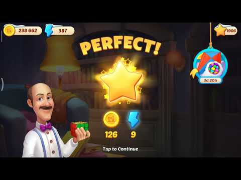 homescapes level 4122 - Hard