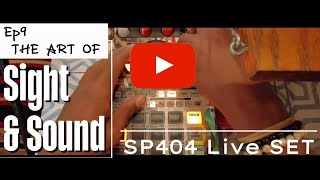 Sp404 Hip Hop House Set:The Art of Sight & Sound Ep 9 by Yac Marvelous #sounddesign #cinematic #4K