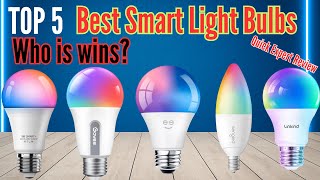 TOP5: Best Smart Light Bulbs in 2026 - (Quick Expert Review)