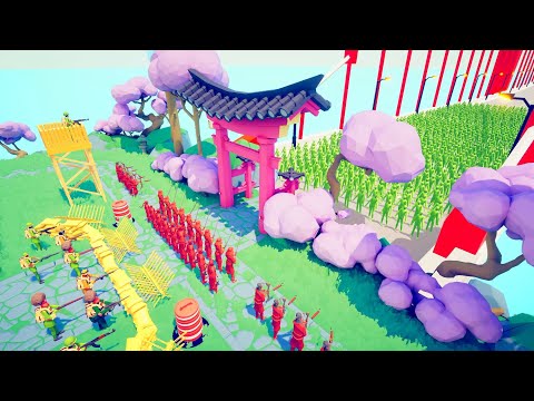 Zombie 100 Units vs Army - Totally Accurate Battle Simulator TABS