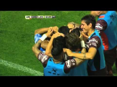 Gol de Sand. Unión 0 Lanús 3. Fecha 9. Primera División 2016